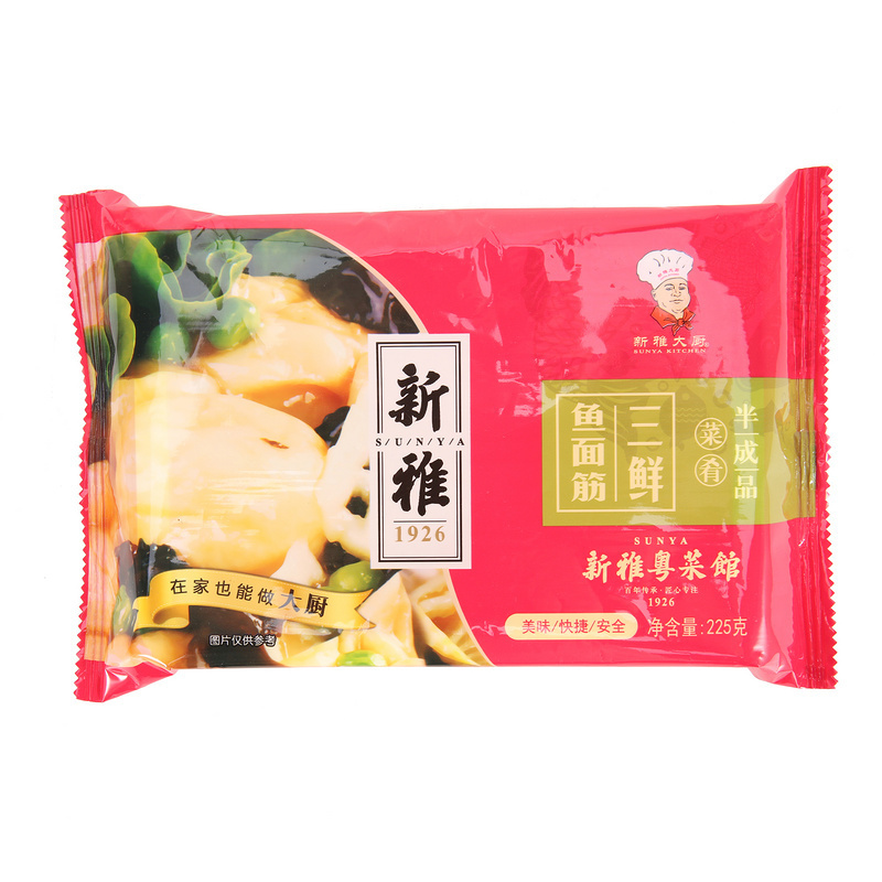 新雅 三鲜鱼面筋 225g